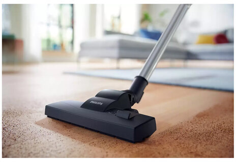 Пылесос PHILIPS XB2022/01 с контейнером "циклон", 1800 Вт, мощность всасывания 360 Вт, синий