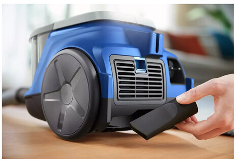 Пылесос PHILIPS XB2022/01 с контейнером "циклон", 1800 Вт, мощность всасывания 360 Вт, синий