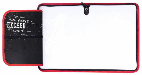 Папка для труда на молнии ЮНЛАНДИЯ А4, 1 отделение, откидная планка, органайзер, "Original", 270985