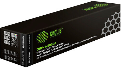 Картридж лазерный CACTUS (CSP-W2030A) для HP LaserJet M454/MFP M479, черный, ресурс 2400 страниц