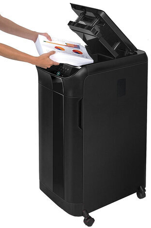 Уничтожитель (шредер) с автоподачей FELLOWES AUTOMAX 550C, 4 уровень секретности, 83 литра, FS-49631