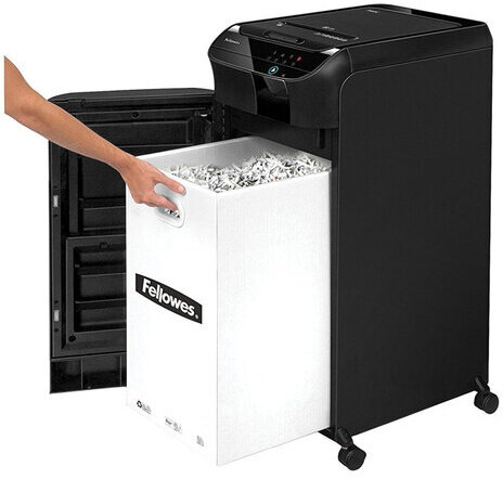 Уничтожитель (шредер) с автоподачей FELLOWES AUTOMAX 550C, 4 уровень секретности, 83 литра, FS-49631