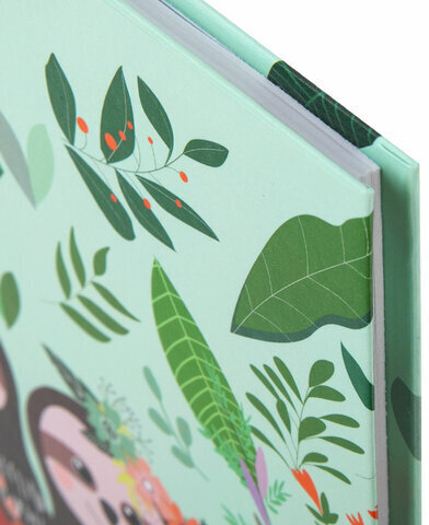 Дневник 1-4 класс 48 л., твердый, BRAUBERG, глянцевая ламинация, с подсказом, "Ленивцы", 106361