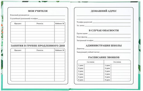 Дневник 1-4 класс 48 л., твердый, BRAUBERG, глянцевая ламинация, с подсказом, "Ленивцы", 106361