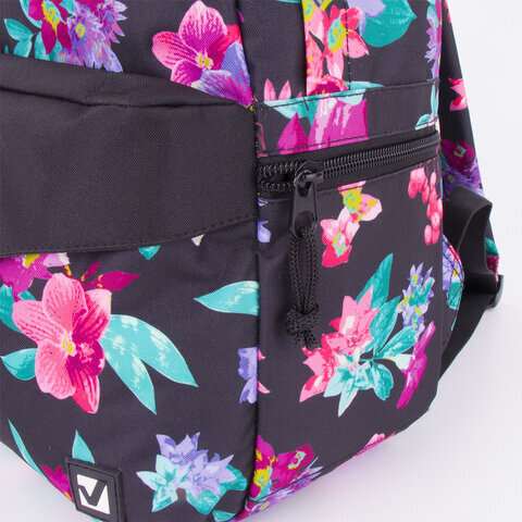 Рюкзак BRAUBERG универсальный, SYDNEY "flowers", 38х27х12 см, 228837