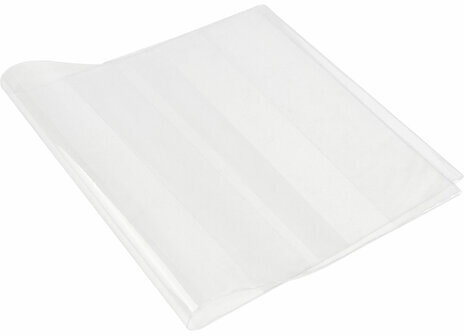 Обложка ПВХ для учебников, ЮНЛАНДИЯ, С ЗАКЛАДКОЙ, универсальная, 110 мкм, 233х450 мм, штрих-код, 229319