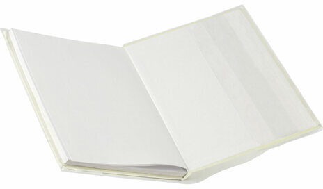 Обложка ПВХ для учебников, ЮНЛАНДИЯ, С ЗАКЛАДКОЙ, универсальная, 110 мкм, 233х450 мм, штрих-код, 229319