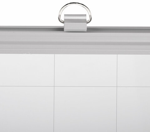 Доска магнитно-маркерная В КЛЕТКУ, 60х90 см, алюминиевая рамка, BRAUBERG "Extra", 237563