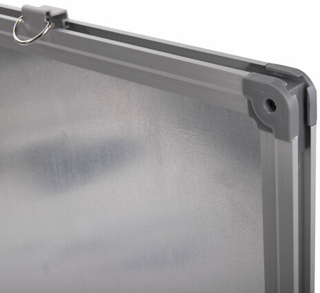 Доска магнитно-маркерная В КЛЕТКУ, 60х90 см, алюминиевая рамка, BRAUBERG "Extra", 237563