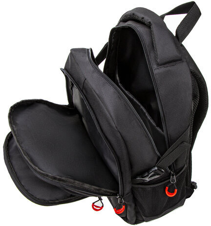 Рюкзак BRAUBERG CONTENT универсальный, 2 отделения, светоотражающий принт, "Figures", 47х33х18 см, 270765