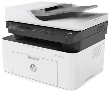 МФУ лазерное HP Laser 137fnw "4 в 1", А4, 20 стр./мин, 10000 стр./мес., АПД, Wi-Fi, сетевая карта, 4ZB84A