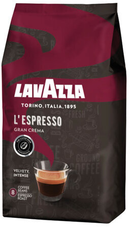 Кофе в зернах LAVAZZA "Barista Gran Crema", 1000 г, 2485