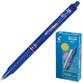 Ручка стираемая гелевая автоматическая PILOT &quot;Frixion Clicker&quot;, СИНЯЯ, узел 0,7 мм, линия письма 0,35 мм, BLRT-FR-7