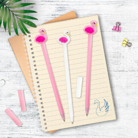 Ручка с топпером шариковая ЮНЛАНДИЯ &quot;Лебедь&quot;, корпус ассорти, СИНЯЯ, пишущий узел 0,7 мм, 143801