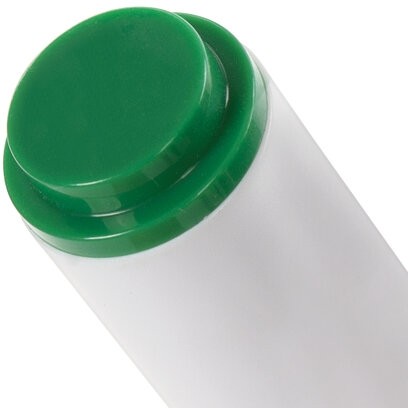 Маркер стираемый для белой доски ЗЕЛЕНЫЙ, BRAUBERG "SOFT", 5 мм, резиновая вставка, 151251