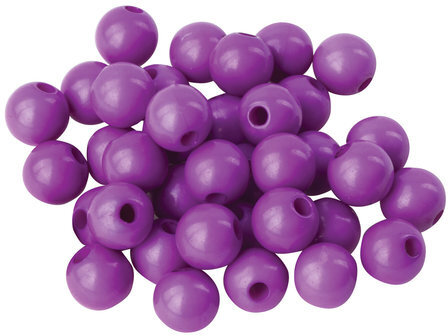 Бусины для творчества "Шарики", 8 мм, 30 грамм, светло-розовые, розовые, фиолетовые, ОСТРОВ СОКРОВИЩ, 661235