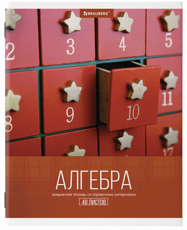 Тетради предметные, КОМПЛЕКТ 10 ПРЕДМЕТОВ, "КЛАССИКА XXI", 48 л., обложка картон, BRAUBERG, 404025