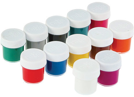 Гуашь ГАММА "Пчелка", 12 цветов по 20 мл, без кисти, картонная упаковка, 221014_12