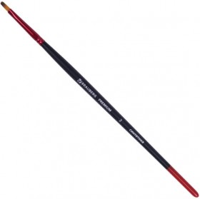 Кисть синтетика, плоская № 2, BRAUBERG PREMIUM, 201011