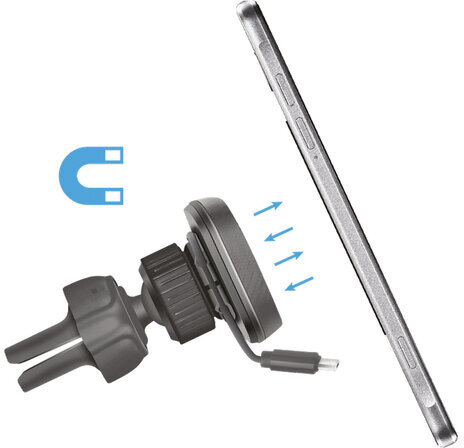 Держатель для телефона в авто магнитный на решетку вентиляции DEFENDER CH-129, 29129