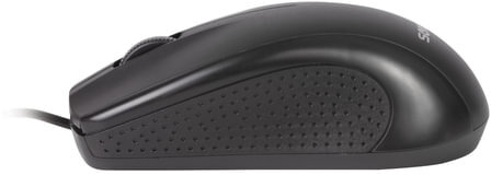 Мышь проводная SONNEN М-201, USB, 1000 dpi, 2 кнопки + колесо-кнопка, оптическая, черная, 512631