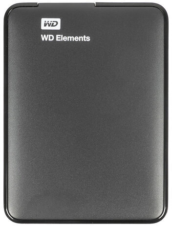 Внешний жесткий диск WD Elements Portable 2TB, 2.5", USB 3.0, черный, WDBU6Y0020BBK-WESN