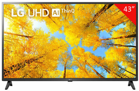 Телевизор LG 43UQ75006LF, 43" (108 см), 3840 x 2160, 4K, 16:9, SmartTV, WiFi, черный, 3205263