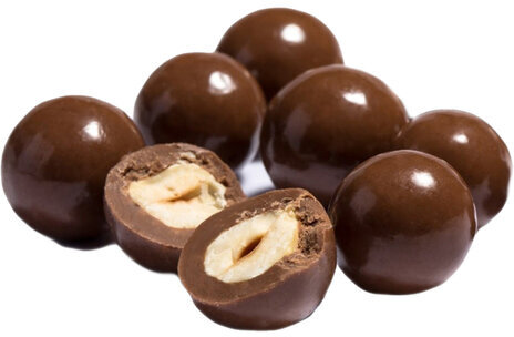 Фундук ДАРЫ ПРИРОДЫ в шоколаде, 250 г, пакет, 2706