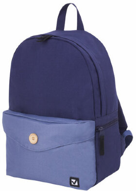 Рюкзак BRAUBERG универсальный, SYDNEY &quot;Blue&quot;, 38х27х12 см, 228838