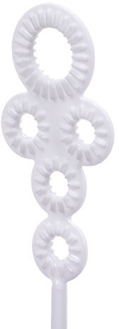 Мыльные пузыри ЮНЛАНДИЯ, 120 мл, "Мороженое", в фигурной баночке, 591176