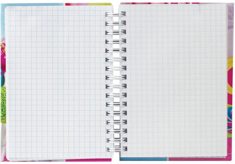 Блокнот МАЛЫЙ ФОРМАТ (150х115 мм) А6, 80 л., гребень, клетка, "Принцессы", HATBER, 80ЗКтд6В1гр_22469