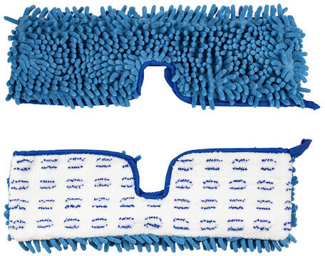 Швабра двусторонняя 40 см, телескопический черенок 130 см (алюминий), резьба 1,6 см, микрофибра, LAIMA, 601465