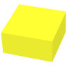 Блок самоклеящийся (стикеры) EXTRA STICKY BRAUBERG (Германия), НЕОНОВЫЙ, 75х75 мм, 400 л., желтый, 112423