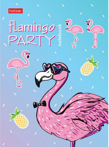 Блокнот МАЛЫЙ ФОРМАТ (105х145мм) А6, 24 л., скоба, мелованная бумага, HATBER, "Милые Создания" (8 дизайнов), 24Б6В1