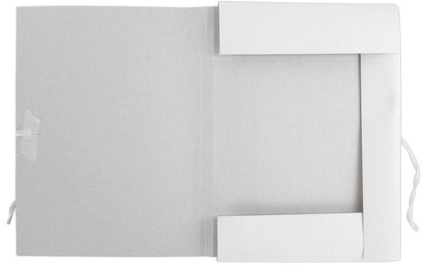 Папка для бумаг с завязками картонная мелованная ОФИСМАГ, гарантированная плотность 320 г/м2, до 200 листов, 124568