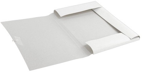 Папка для бумаг с завязками картонная мелованная ОФИСМАГ, гарантированная плотность 320 г/м2, до 200 листов, 124568