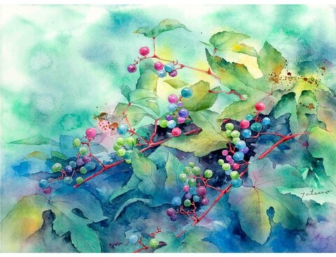 Краски акварельные BRAUBERG "МАГИЯ ЦВЕТА NEW", медовые, 24 цвета, круглые кюветы, пластиковый пенал, 192365