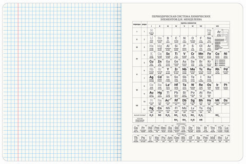 Тетрадь предметная "ANIME GIRLS" 48 л., матовая ламинация, ХИМИЯ, клетка, подсказ, BRAUBERG, 404757