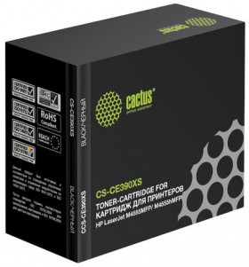 Картридж лазерный CACTUS (CS-CE390XS) для HP LaserJet M602n/M603n, ресурс 24000 страниц