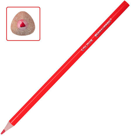 Карандаши цветные BRAUBERG KIDS NEW, 24 цвета, трехгранные, грифель 3 мм, 182002