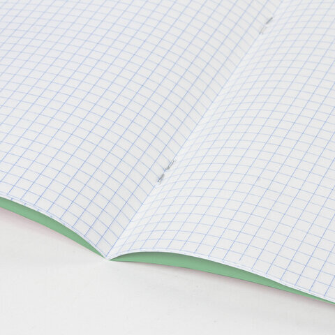 Тетради ДЭК 12 л. КОМПЛЕКТ 20 шт. с ЗЕЛЁНОЙ обложкой, ЮНЛАНДИЯ, клетка, 106741