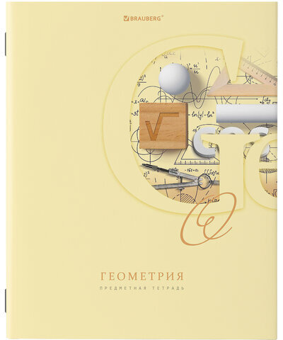 Тетради предметные, КОМПЛЕКТ 12 ПРЕДМЕТОВ, ПАСТЕЛЬНАЯ, 48 листов, обложка картон, BRAUBERG, 404026
