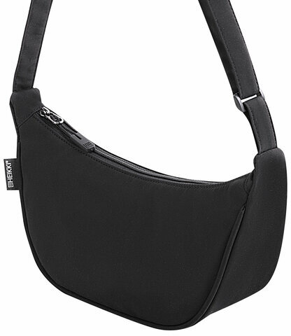 Сумка на плечо HEIKKI SELFIE (ХЕЙКИ) кросс боди, черная, 15х30х10 см, 272636