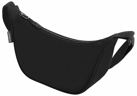 Сумка на плечо HEIKKI SELFIE (ХЕЙКИ) кросс боди, черная, 15х30х10 см, 272636