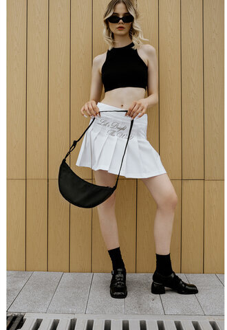 Сумка на плечо HEIKKI SELFIE (ХЕЙКИ) кросс боди, черная, 15х30х10 см, 272636