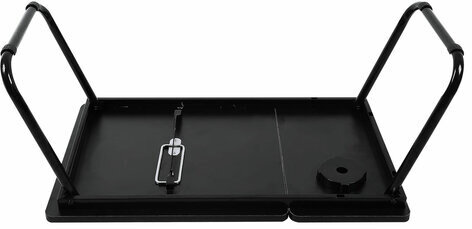 Столик складной для ноутбука/завтрака BRABIX BT-004 (560х320х270 мм), регулировка наклона, черный, 532905