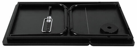 Столик складной для ноутбука/завтрака BRABIX BT-004 (560х320х270 мм), регулировка наклона, черный, 532905