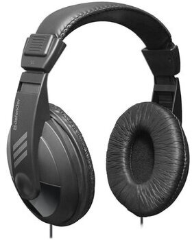 Наушники DEFENDER HN-751, проводные, 2 м, стерео, полноразмерные, регулятор громкости, 63751