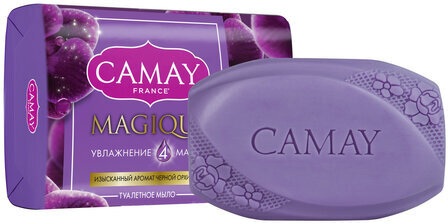 Мыло туалетное 85 г, CAMAY "Черная орхидея"