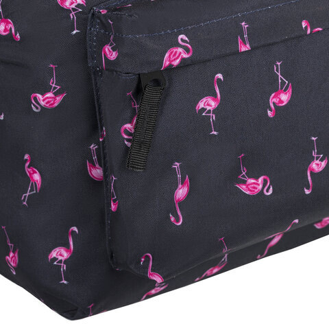 Рюкзак BRAUBERG универсальный, сити-формат, синий, "Фламинго", 20 литров, 41х32х14 см, 226404